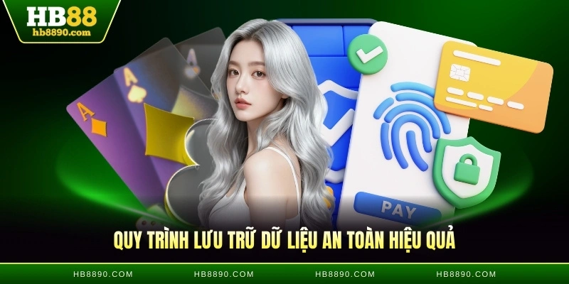 Quy trình lưu trữ dữ liệu an toàn hiệu quả